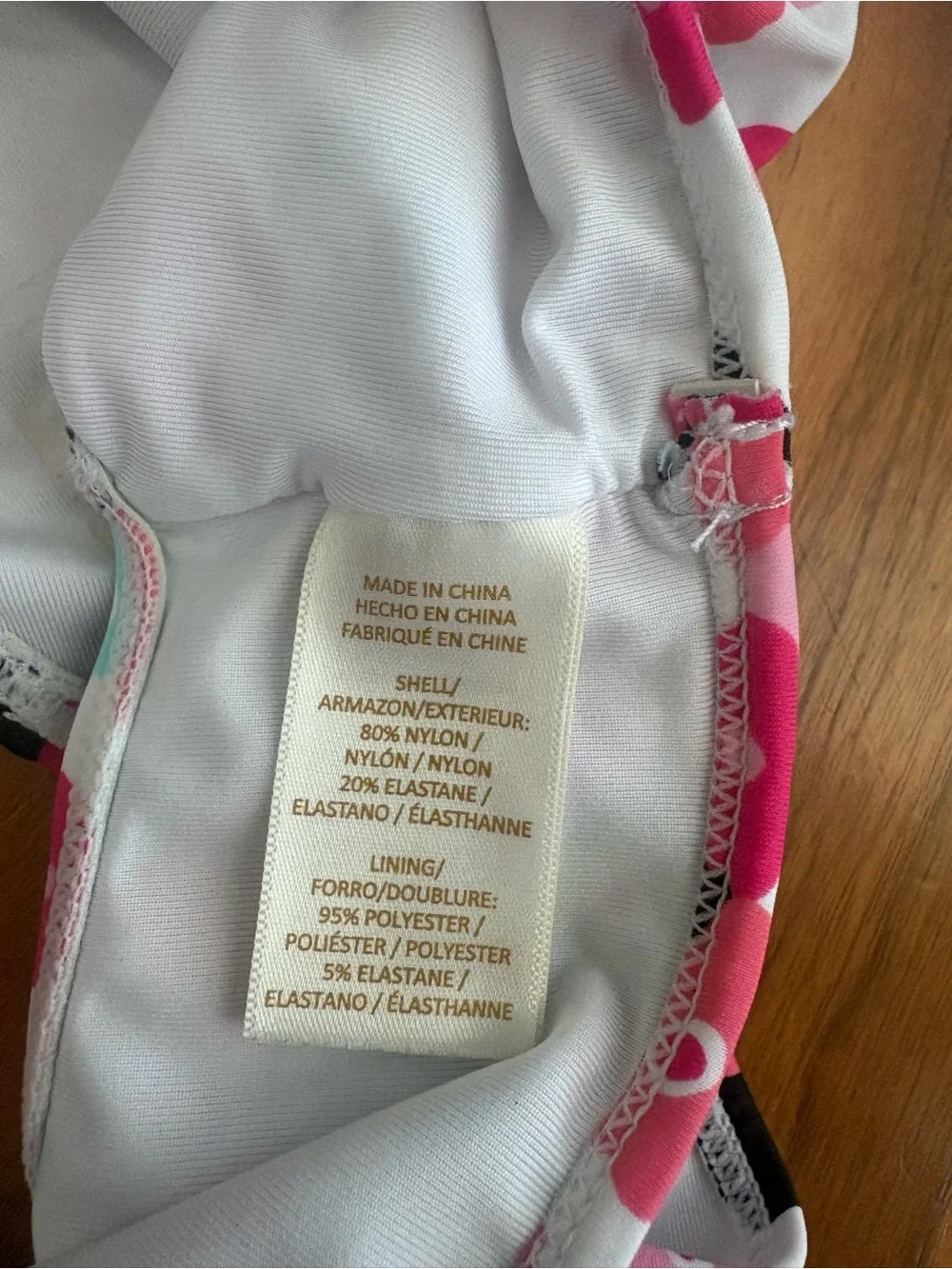Kate Spade Pink Multi Floral Girls Two-Piece Swim Set